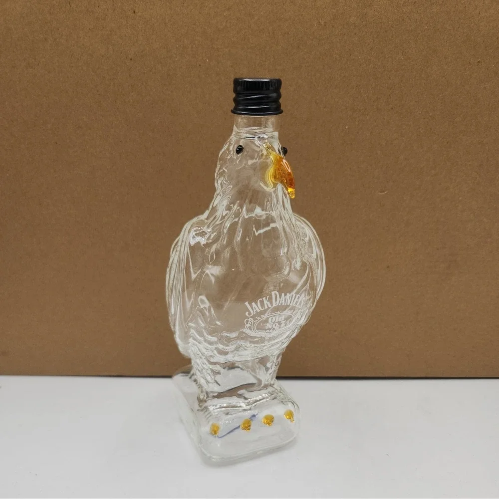 Jack Daniel's Old No. 7 Brand Rare Glass Eagle Decanter Approximately 8 in